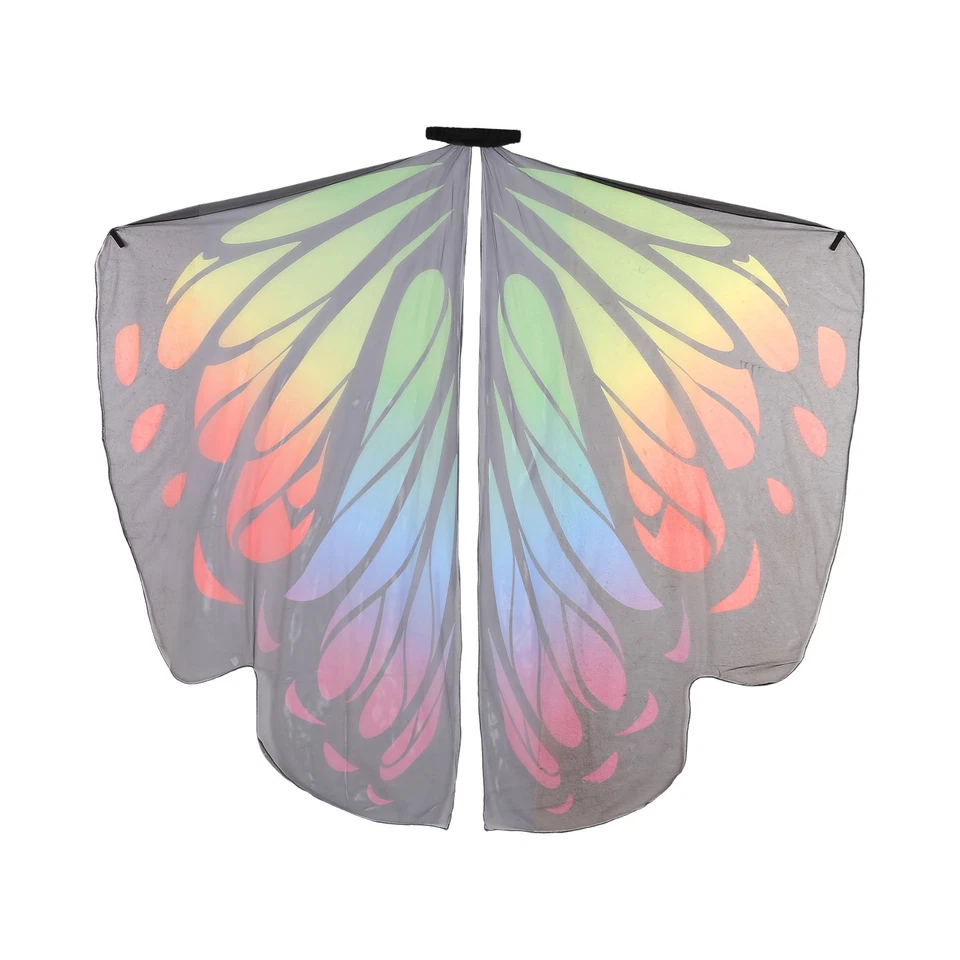 Womens Elegant Butterfly Wings Cape Cloak Party Belly Dance Props Performance - Image 1 of 1