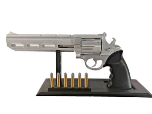 44 Magnum 1:1 Revolver, Fallout 4 Prop Replica Kellogg's Pistol. - Imagen 1 de 16