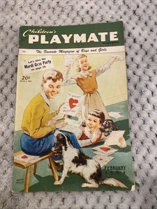 Children's Play Mate Magazine Feburary 1954 Vintage - Picture 1 of 11