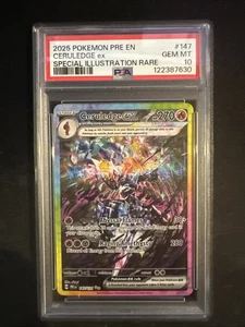PSA 10 Ceruledge ex 147/131 Prismatic Evolutions Special Illustration Rare Gem - Picture 1 of 2