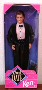 Vintage 1995 Mattel Great Date Ken Doll Rooted Hair #14837 - NRFB - Bild 1 von 2