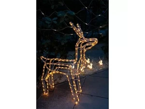 LED-Lichtschlauch Rentier, Länge: 67 cm, warmweiß, IP44 - A - Bild 1 von 4