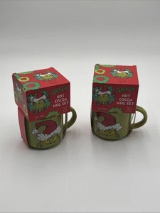 Lote de 2 tazas de cacao caliente Grinch - Imagen 1 de 2