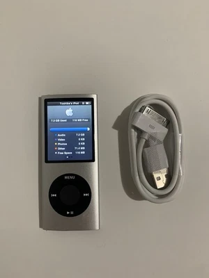 iPod Nano 4th Gen 8gb 1532 Songs. NEW BATTERY - Image 1 of 3