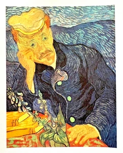 ABVERKAUF! 9 Stück Van Selbstportrait - Nachtcafe Canvasbild - Picture 1 of 1