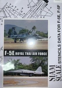 Siam Scale SSN48044 F-5E/F (RThaiAF) 1/48 scale decals - Picture 1 of 2
