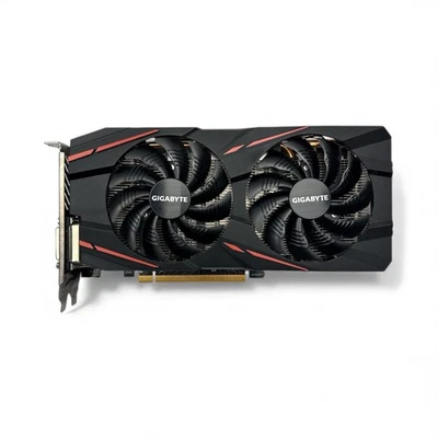 GIGABYTE AMD Radeon R 4GB GDDR5 Graphics Card GV-RX570GAMING-4GD - Used - Image 1 of 4