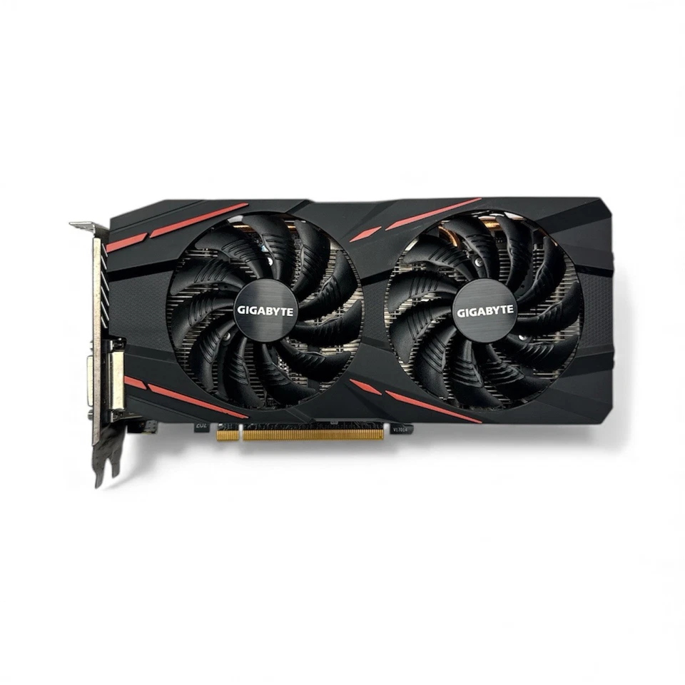 GIGABYTE AMD Radeon R 4GB GDDR5 Graphics Card GV-RX570GAMING-4GD - Used - Image 1 of 4