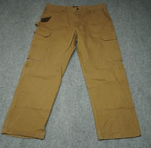 Wrangler Canvas Ripstop Carpenter Herren Gr. 38X30 Utility Cargo Arbeitshose braun hellbraun - Bild 1 von 14