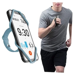 Run Tie Handheld 2, Support Téléphone de Course pour Bracelet à Main pour Morandi Bleu - Photo 1 sur 7