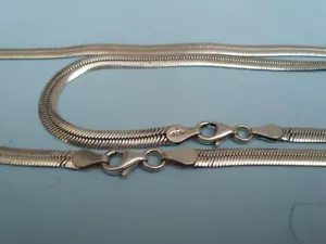 Kette mit Armband 925er Silber Silberschmuckset - Picture 1 of 1