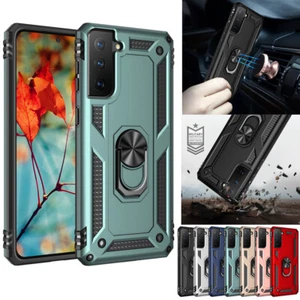 Armor Hybrid Magnetic Shockproof Phone Case for Samsung A14 A52 A72 S23 Ultra - Picture 1 of 19