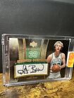 2006 UPPER DECK EXQUISITE LARRY BIRD GAME USED AUTOGRAPH PATCH 5/25