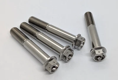 BMW S1000 XR Titanium drilled front brake caliper bolt kit Ti Prolite S1000R - Image 1 of 4