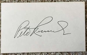 Pete Runnels signed card - Senators Red Sox debut 1951 - Picture 1 of 1