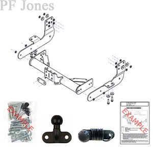 Tow-Trust Towbar for Ford Transit Van 2014 Onwards - Flange Tow Bar - Picture 1 of 9