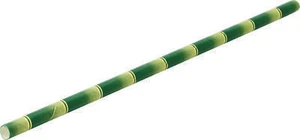 24 X Paper Bamboo Straw Biodegradable Straw For Restaurants And Bars 8" (20Cm) - Imagen 1 de 2