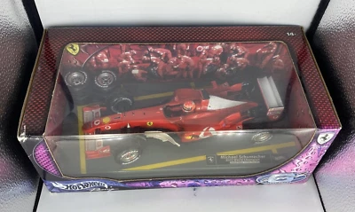 Ferrari Michael Schumacher 2003 World Champion 1/18 Hotwheels 04903/25000 New - Image 1 of 4