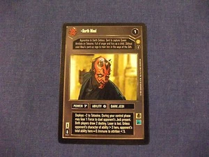 Star Wars CCG Tatooine Imagen Alternativa AI Darth Maul - Imagen 1 de 1