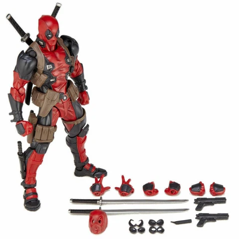 Amazing Yamaguchi Revoltech Marvel Deadpool PVC Action Figure NEW NO BOX Cover