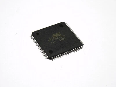 50PCS LOT of Atmel ATMEGA128A-AU ATMEGA128A ATMEGA128 Microcontroller 16MHz -NEW - Image 1 of 2