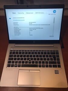 HP Elitebook 840 G5 Gen 8 Laptop. Good Condition. No Operating System. 8gb Ram