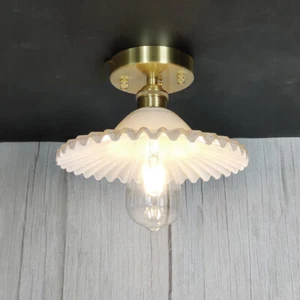 Glass Pendant Light Shop Lamp Balcony Chandelier Lighting Hallway Ceiling Lights - Picture 1 of 5