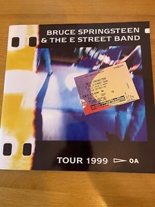 Bruce Springsteen Programme And Ticket 1999 - Bild 1 von 3