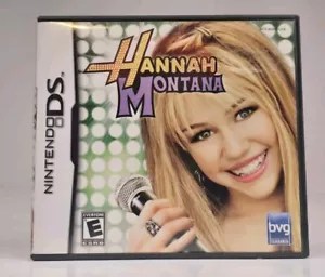 Hannah Montana Nintendo DS 2006 con libretto istruzioni TESTATO - Foto 1 di 4