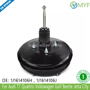 Vacuum Power Brake Booster For Audi TT Quattro Volkswagen Golf Beetle Jetta CIty - Picture 1 of 7