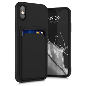 Case for Apple iPhone X with Credit Card Holder Slot on Back - Picture 1 of 8