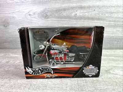2002 Hot Wheels Nascar Thunder Rides Racing 45 Sprint 55720 Red Harley Chopper - Image 1 of 4