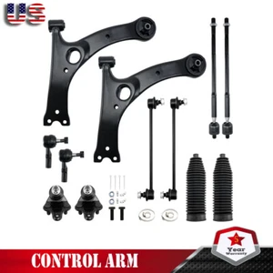 12pcs For 2003-2008 Pontiac Vibe Toyota Matrix 1.8L Front Lower Control Arms Kit - Picture 1 of 12