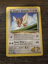 Lt. Surge’s Spearow Gym Heroes - NM - 2000 Pokémon WOTC -  83/132