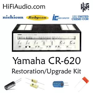 Yamaha CR-620 rebuild restoration recap service kit fix repair filter capacitor - Picture 1 of 6