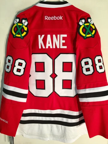 Reebok Premier NHL Jersey Chicago Blackhawks Patrick Kane Red sz S Cover