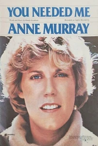 Anne Murry You Needed Me Piano Vocal Sheet Music m1 - Picture 1 of 3
