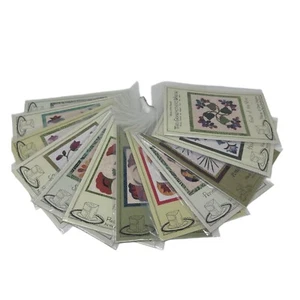Full Set of 12 Thru Grandmother's Window Piece O' Cake Designs Quilt Patterns - Picture 1 of 8