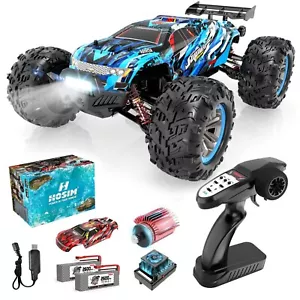 Coche de control remoto HOSIM 1/10 sin escobillas RC Monster Trurk RTR X07 68 KM/H - Imagen 1 de 9
