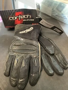 Cortech Adult GX-Air 4 Vented Motorcycle Gloves Black LG - Picture 1 of 2