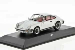 PORSCHE 911 SC (930) Silver Red interior 1974 1/43 MINICHAMPS WAP02003397 - Photo 1 sur 5