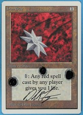 Iron Star Unlimited NM Uncommon Artist Signed Altered CARD (sa4923) ABUGames