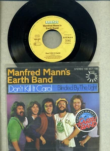 Manfred Manns Earth Band -- Dont Kill It Carol - Single -- Stereo -100457 100 -- - Picture 1 of 1