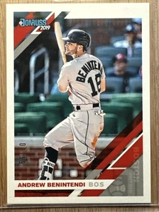 2019 Donruss Holo Back #76 Andrew Benintendi 7/99 - Picture 1 of 2