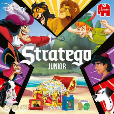 Jumbo Spiele Stratego Junior Disney Familienspiel Kinderspiel Gesellschaftsspiel - Bild 1 von 4