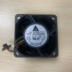 1PCS New DELTA AFC0612DE -F00 Cooling Fan 6038 DC12V 1.80A 4Pin - Picture 1 of 1