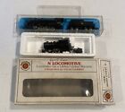 2 N Scale Steam Locomotives For Parts And Repair Lot