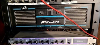Peavy PV-4C 250 WPC, 2 Channel Professional Stereo Amplifier Tested Working - Image 1 of 2