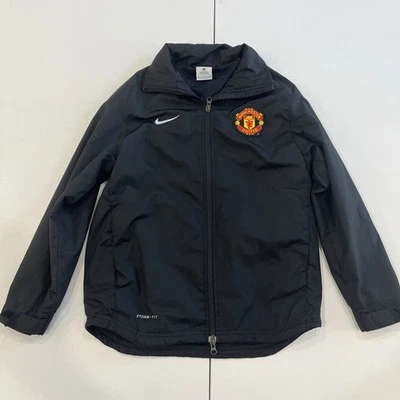 Nike Manchester United Storm-Fit Jacket Size Youth Medium 10-12 - Image 1 of 4
