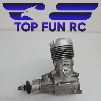 Super Tiger 60 Nitro RC Airplane Engine Vintage - Image 1 of 4